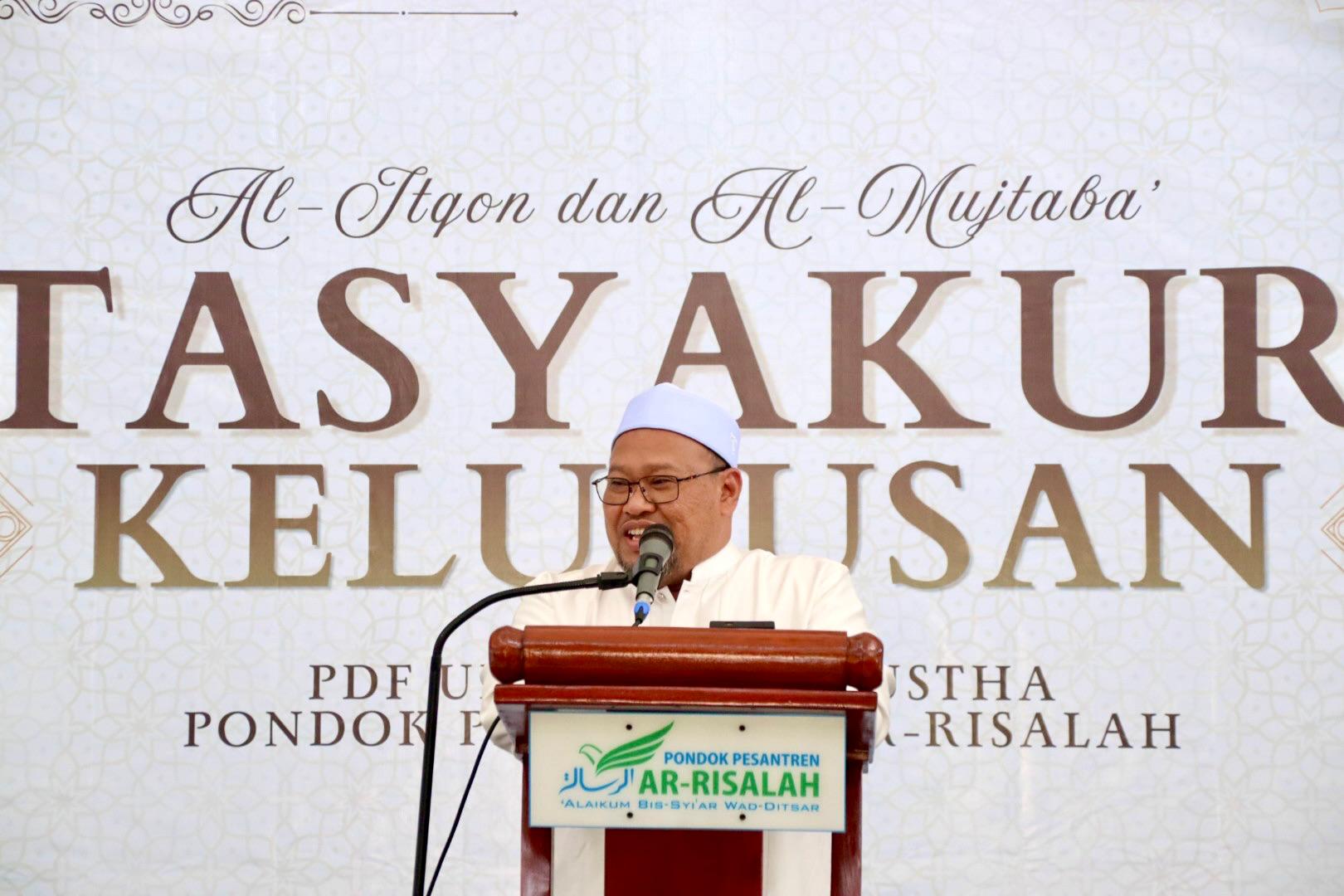 Tasyakur Kelulusan PDF Ulya dan PDF Wustha Pondok Pesantren Ar-Risalah Tahun 2026